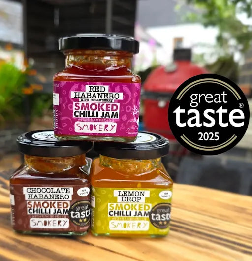 Smoked Chilli Jam, Welsh Cheese and Cracker Box