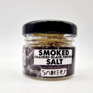 Smoked Cracked Black Pepper Salt